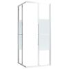 vidaXL Shower Cabin ESG 80x80x180 cm