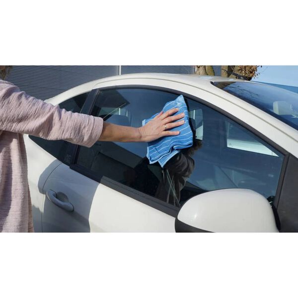 Aqua Laser Bamboo Dust Cloth Set 6 pcs Blue