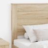 vidaXL Headboard with Headboard Sonoma Oak 75 cm Engineered Wood
