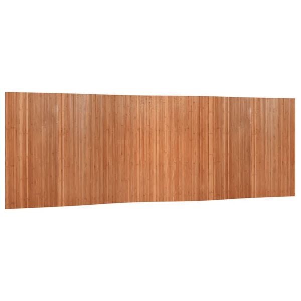vidaXL Room Divider Natural Width 600 cm Height 165 cm Bamboo
