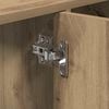 vidaXL Bathroom Cabinet Artisan Oak 90 x 29 x 55 cm Engineered wood
