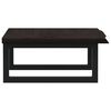 vidaXL Basin Shelf Wall Mounted Steel and Solid Wood Oak