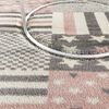 vidaXL Children's Rug 160x230 cm Star Pattern Pink