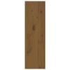 vidaXL Wall Cabinet Honey Brown 30x30x100 cm Solid Pinewood