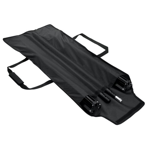 vidaXL Backdrop Support System 300 x 300 cm Black