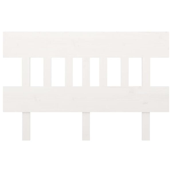 vidaXL Bed Headboard White 183.5x3x81 cm Solid Wood Pine