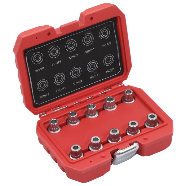 vidaXL 10 Piece Locking Wheel Nut Key Set for BMW