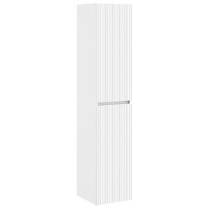 vidaXL Wall-mounted Bathroom Cabinet White 33 x 34.5 x 160 cm
