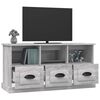 vidaXL TV Cabinet Grey Sonoma 100x35x50 cm Engineered Wood
