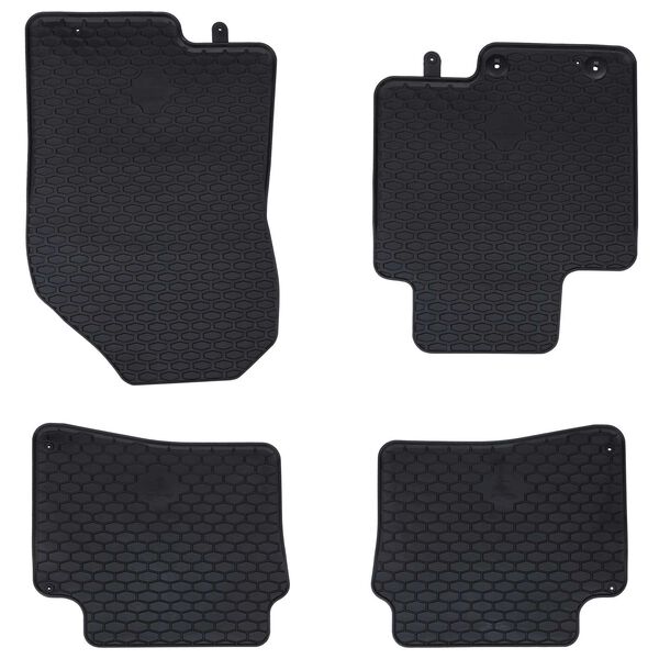 vidaXL Car Mat 4 pcs Black suitable for Hyundai i20 2020- Rubber
