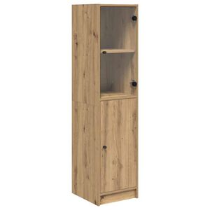 vidaXL Highboard Artisan Oak 35 x 37 x 142 cm Engineered Wood