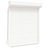 vidaXL Roller Shutter White 100 x 130 cm Aluminium and Polyurethane