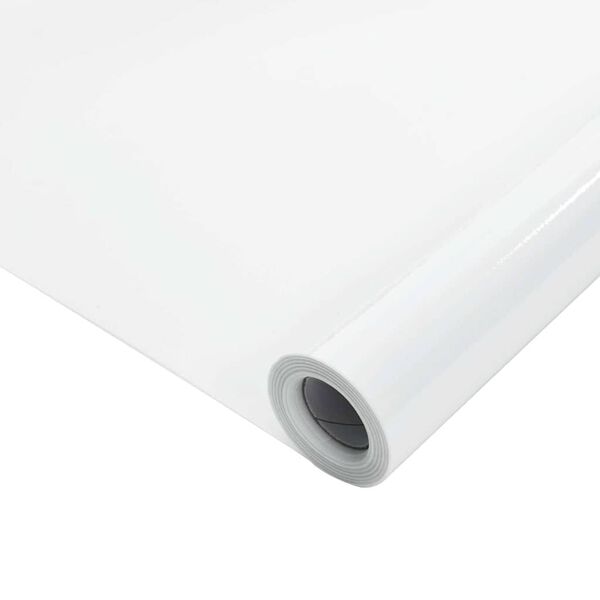 vidaXL Window Films 5 pcs Static Frosted White PVC