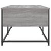 vidaXL Coffee Table Grey Sonoma 100x51x40 cm Engineered Wood