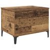 vidaXL Coffee Table Old Wood 60 x 44.5 x 45 cm Engineered Wood