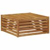 vidaXL Outdoor Corner sofa Solid Acacia Wood Natural 83 x 83 x 73 cm