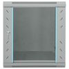 vidaXL Network Cabinet with Storage Grey 53 x 60 x 60 cm Steel