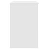 vidaXL Desk White 86x49x76 cm Engineered Wood
