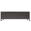 vidaXL TV Cabinet Silver 110x30x40 cm Iron