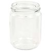 vidaXL Glass Jam Jars with White and Red Lid 96 pcs 230 ml