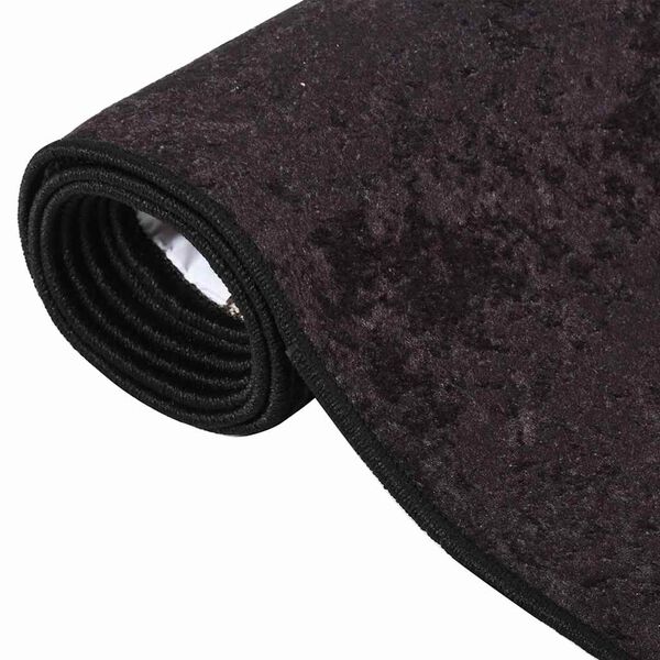 vidaXL Rug Washable 120x180 cm Anthracite