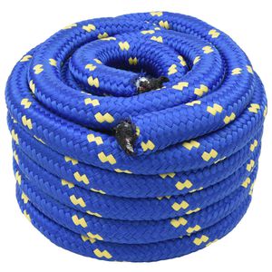 vidaXL Boat Rope 4 mm 10 m Blue