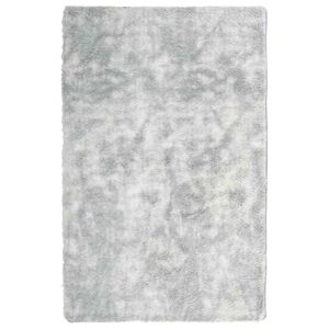 vidaXL Shaggy Rug High Pile NAVARRA Silver Grey 130x200 cm Polyester