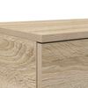 vidaXL Bed Drawers Sonoma Oak 180 x 36.5 x 16.5 cm Engineered Wood