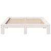 vidaXL Bed Frame without Mattress White 160x200 cm Solid Wood Pine