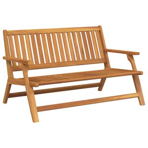vidaXL Relax Bench Brown 122 x 78 x 73 cm Solid Acacia Wood