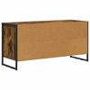 vidaXL TV Cabinet Smoke Oak 100 x 36 x 49.5 cm Engineered Wood