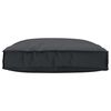 vidaXL Pallet Cushion for suitable for Seat Black 80 x 80 x 12 cm