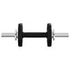 vidaXL Barbell and Dumbbell with Plates 90 kg Cast Iron