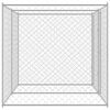vidaXL Dog Cage Silver 400 x 200 x 200 cm Galvanised Steel