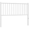 vidaXL Metal Replace Headboard White 107 cm