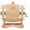 vidaXL Wine Barrel with Tap Solid Pinewood 12 L