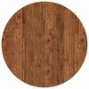 vidaXL Table Top Dark brown Ø 70 x 2.5 cm Solid oak wood