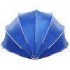 vidaXL Pool Dome Folding Manual Blue 500 x 500 x 236 cm
