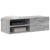 vidaXL Wooden Cabinet Grey Sonoma 100.5 x 39 x 30 cm Engineered Wood