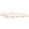 vidaXL Pallet Bed without Mattress Small Double Solid Wood