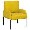 vidaXL Sofa Sets with Cushion 3 pcs Yellow 115 x 56 x 80 cm Plywood