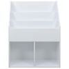 vidaXL Children's Cabinet with Bench White 60x78x78 cm MDF