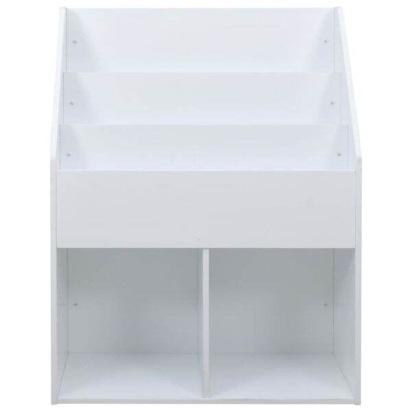 vidaXL Children's Cabinet with Bench White 60x78x78 cm MDF