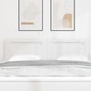 vidaXL LED Headboard White 180 cm Faux Leather