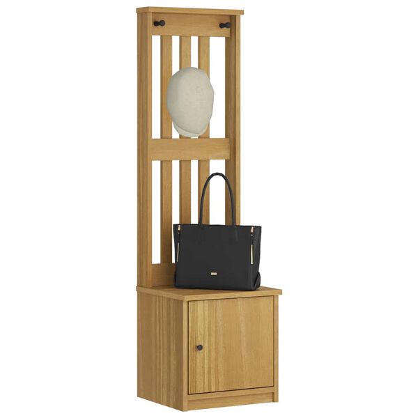 vidaXL Hall Tree SANDNES 45x40x159.5 cm Solid Wood Pine