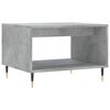 vidaXL Coffee Table Concrete Grey 60x50x40 cm Engineered Wood