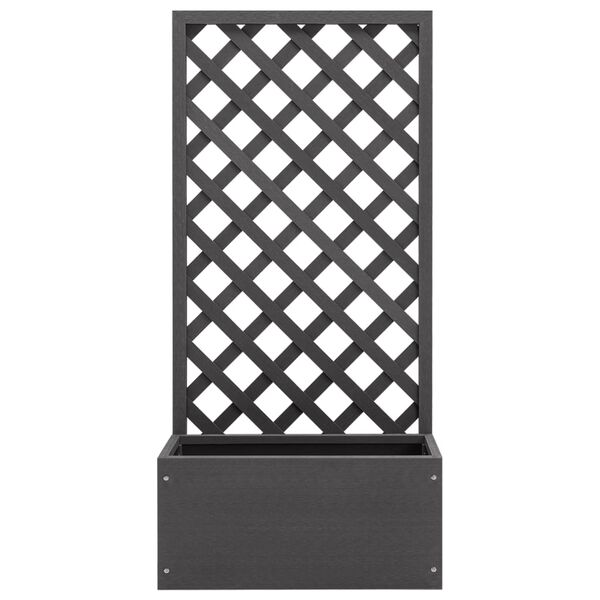 vidaXL Trellis Planter 65x30x135 cm WPC