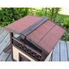 Kerbl Heated Cat House 4-Seasons Deluxe 88x57x77 cm Dark Brown
