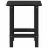 vidaXL Adirondack Side Table Black 38 x 38 x 46 cm HDPE