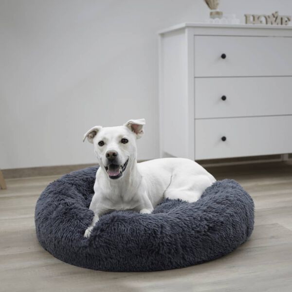 Kerbl Cosy Dog Bed Fluffy 18 cm Grey